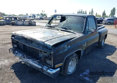 1981 Chevrolet C10 from USA, damaged, VIN 1GCDC14F8BZ100780